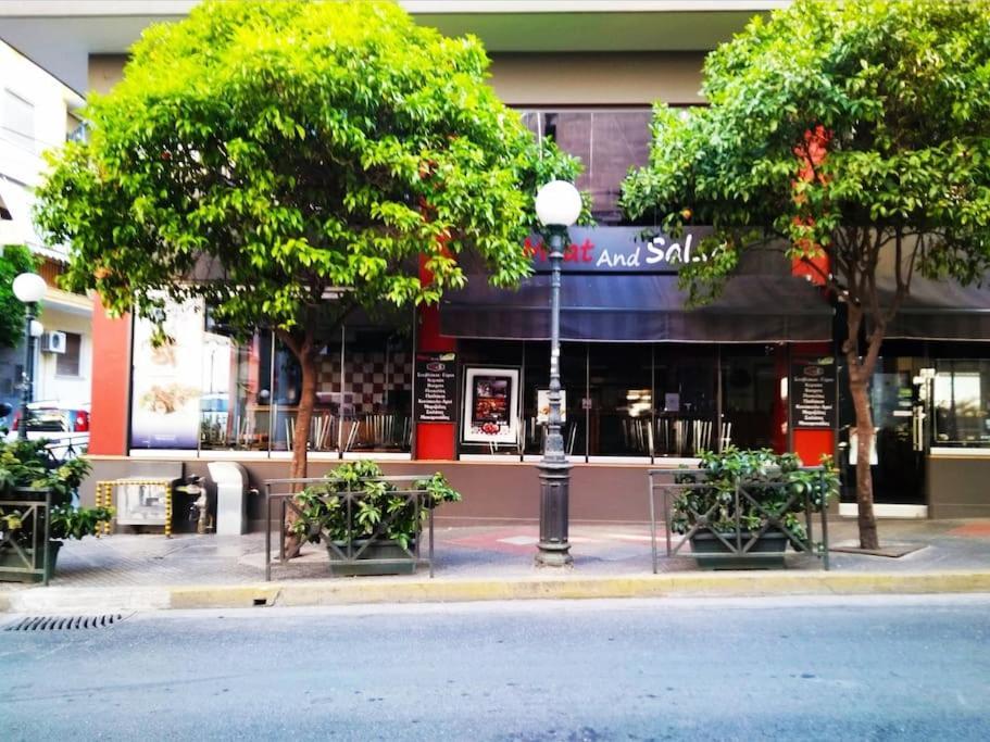 Lovely,Central, Spacious 2-Bedrooms Apartment Pireu Exterior foto